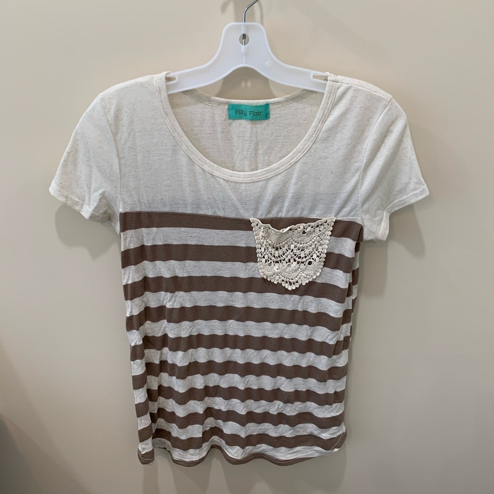 Striped Cotton Tee